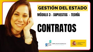 CONTRATOS  M3 supuestos GACE TEORÍA  Ofertas anormalmente bajas [upl. by Areyk336]