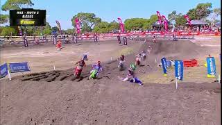 Australian promx 2024 R1 MX1 Wonthaggi Highlights [upl. by Ielarol]