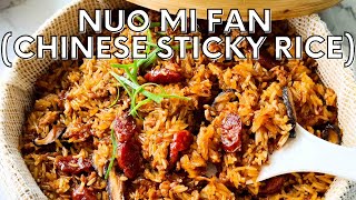 Nuo Mi Fan Chinese savoury sticky rice [upl. by Ybot]