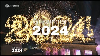 Willkommen 2024  ZDF HD  Berlin 01 JANUARY 2024 [upl. by Adnaloy]