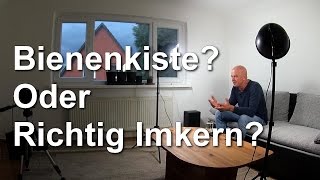 Wahl der Beute Bienenkiste oder richtig Imkern [upl. by Hokanson748]