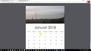 Kalender maken met Free Photo Calendar [upl. by Ahsinam42]