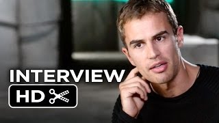 Divergent interview Shailene Woodley Theo James [upl. by Oni]