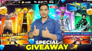 FF LIVE GIVEAWAY INDIAS BIGGEST GIVEAWAYCUSTOM ROOM TEAMCODE FF GIVEAWAYlokeshgamerlive [upl. by Hurlbut]