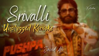 Srivalli Malayalam Karaoke with lyrics  Pushpa  The Rise  Allu Arjun Rashmika  DSP  Sukumar [upl. by Assyn]