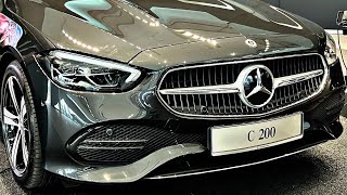 New 2022 MercedesBenz C200 Avantgarde  The CClass W206 In depth walkaround [upl. by Nelyag734]