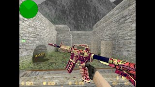 CSGO  M4A1S Chanticos Fire StatTrak™ V2 HD Para CS 16 2021 [upl. by Tankoos134]