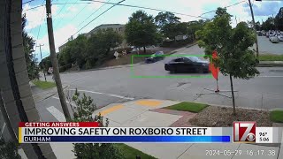 Improving safety on Roxboro Street in Durham [upl. by Arlon]