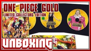 One Piece Gold Limited Collectors Edition  UNBOXING [upl. by Nosaj]