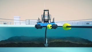 quotDredging technology into the future A Remote  Controlled Dredges 3D Animation quot DRP 18 60120 [upl. by Becki]