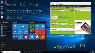 How To Fix MotioninjoyDS3 Error in Windows 10 [upl. by Kcirddahc]