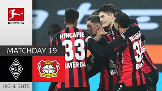 Borussia Mgladbach  Bayer 04 Leverkusen 12  Highlights  Matchday 19 – Bundesliga 202122 [upl. by Atiragram]