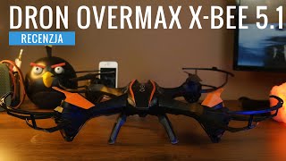 Dron Overmax XBEE 51  recenzja review PL [upl. by Aihtniroc234]