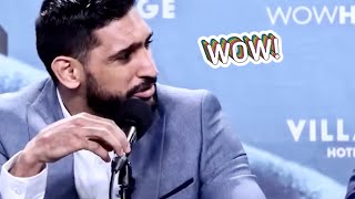 Amir khan tries to accuse Kell brook of being a RACIST  POPPADOM CHIN😱 [upl. by Annhej835]