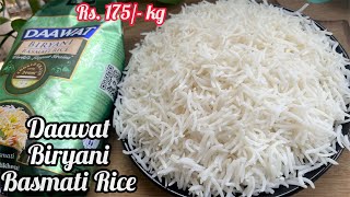 DAAWAT Biryani Basmati Rice  Daawat Biryani Basmati Rice Review amp Cooking Demo [upl. by Jaqitsch]