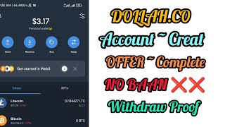 dollah freecash Offer complete and withdraw proof How to earn money Online 2023 onlineincome [upl. by Kitchen]