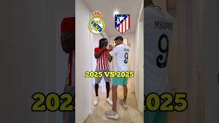 Real Madrid vs Atletico de Madrid 2025 comparando plantillas realmadrid atletico footballfunny [upl. by Antons]