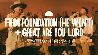 Cody Carnes – Firm Foundation He Wont  Great Are You Lord with David Leonard Official Live [upl. by Smukler92]