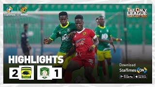 BEREKUM CHELSEA V ADUANA STARS HIGHLIGHTS [upl. by Airpal403]