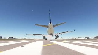 JetBlue airlines flight ￼292  emergency landing animation ￼ [upl. by Haroldson]