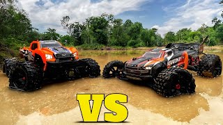 Traxxas X Maxx vs Arrma Kraton 8s  Part 2  RC Car vs Super Glue  RC Car [upl. by Bilak]