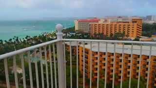 Riu Palace Aruba Jacuzzi ocean view suite room 901 [upl. by Charlotta]