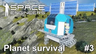 Space engineers Recharge dock for Battery exploration ship [upl. by Aniger]