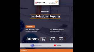 Webinar LabSolutions Reports  ft Shimadzu [upl. by Garbe]