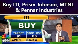 Buy ITI Prism Johnson MTNL amp Pennar Industries  23 Aug Stock 2020  CNBC Awaaz [upl. by Ulphiah909]