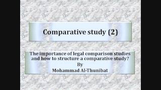 Comparative Study 2 Its importance and how to structure it [upl. by Ainud]