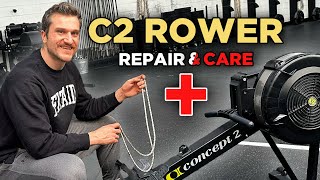 Concept 2 Rower Maintenance and Cleaning [upl. by Rogovy]