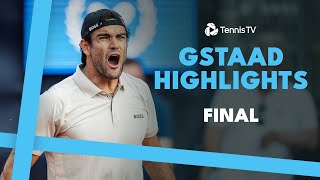 Matteo Berrettini Takes On Quentin Halys For Gstaad Title  Gstaad 2024 Highlights Final [upl. by Cybil794]