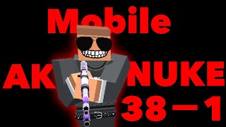 【krunker】Mobile nuke with AK [upl. by Laehctim]