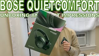 Bose QuietComfort Unboxing And First Impressions  Hopefully This Isnt A Downgrade [upl. by Nyllek295]