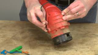 How to Replace the Edge Guide on a Black and Decker CST1200 String Trimmer Part  59891001 [upl. by Lipman]