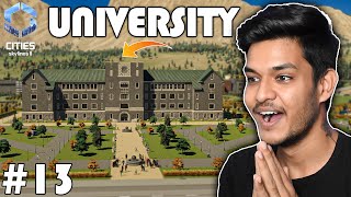 Building Biggest University In The City  Cities Skylines 2 Gameplay [upl. by Delfine]