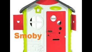 SMOBY Kinderspeelhuis  CHILDREN PLAYHOUSE SMOBYOutdoor Toys [upl. by Verile]