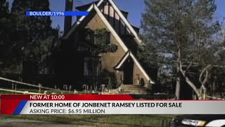 Former home of JonBenét Ramsey for sale [upl. by Rakel244]