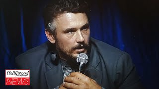 James Franco Surfaces in Rome for New Film ‘Hey Joe amp Talks How It Parallels Own Life  THR News [upl. by Naraa579]