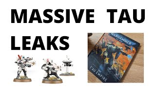 MASSIVE Tau Empire Codex Leaks Markerlights Septs and MORE [upl. by Sanfourd]