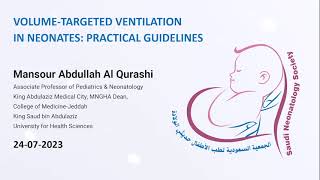 Volumetargeted ventilation in neonates practical guidelines [upl. by Salome]