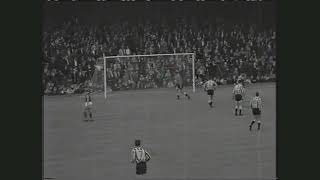 Newcastle vs Burnley preseason friendly circa 1964 [upl. by Ahcsatan]