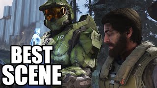 HALO Infinite  Best Scene  Emotional Master Chief and Pilot Moment [upl. by Hanschen]