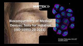 Webinar Animal Free Methods for Medical Device Biocompatibility Testing [upl. by Leon908]