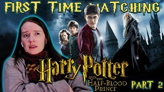 Harry Potter and the HalfBlood Prince  Movie Reaction  First Time Watch  Part 2 [upl. by Tremml]