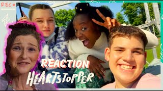 Tobie Donovans Heartstopper Vlog 7 Reaction [upl. by Balliol]