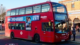 London Buses  Route 240  Golders Green to Edgware [upl. by Neitsirk]