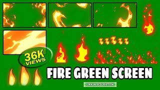 FIRE GREEN SCREEN ANIMATION NO COPYRIGHT [upl. by Yager777]