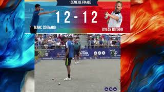 La réussite de Dylan Rocher au championnat de France pétanque 2024 [upl. by Euf715]