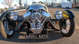 2014 Morgan 3wheeler Brooklands Edition start up [upl. by Archibold465]